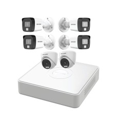 Hikvision 06 Unit HD Analog CC Camera Package 